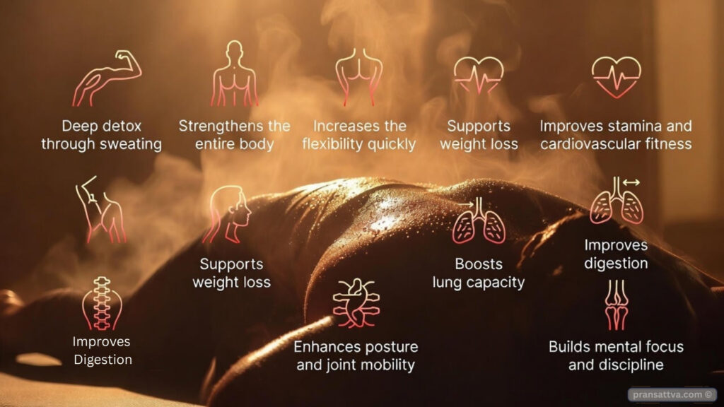 Bikram Yoga 26 poses hot yoga practice