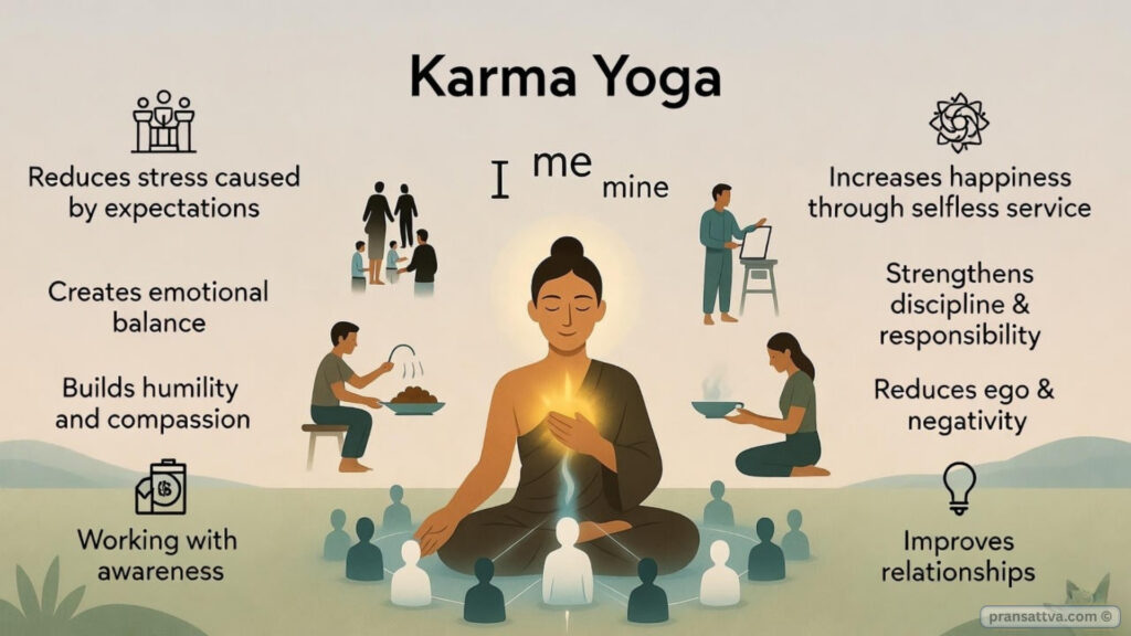 Karma Yoga path of selfless action and service